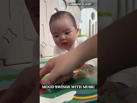 INSTANT Mood Change! 🤯 Baby Hears the Beat